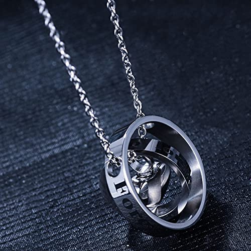 QiuYueShangMao Joyería Europea y Americana para Mujer, Colgante de Botella de Perfume, Collar Que se Puede Abrir, Colgante de corazón de melocotón Simple Regalo conmemorativo Collar de cremación