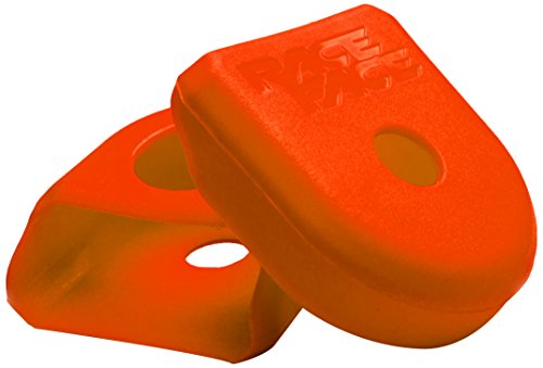 RaceFace - Protectores de biela de Bicicleta, Boot, Naranja