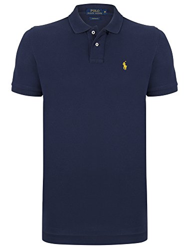 Ralph Lauren Polo Custom Fit SMALL Pony Navy/Amarillo azul XL