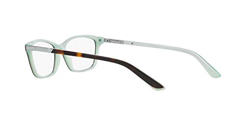 Ralph Lauren RALPH BY 0Ra7044 Monturas de Gafas, Havana/Aquamarine, 52 para Mujer