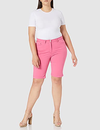 Raphaela by Brax Laura Bermuda Pants, Fuchsia, 44 para Mujer