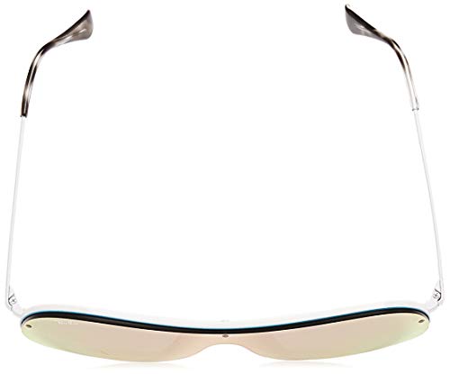 Ray-Ban 0RB4311N Gafas de Sol, White On Top Petrolium, 45 Unisex