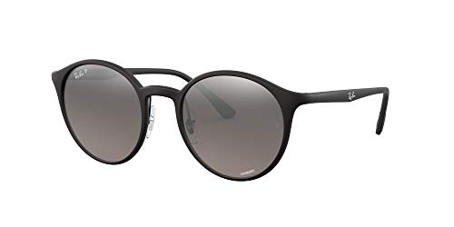 Ray-Ban 0RB4336CH Gafas, Matte Black, 50 Unisex