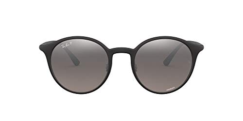 Ray-Ban 0RB4336CH Gafas, Matte Black, 50 Unisex