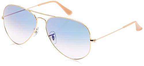 Ray-Ban - Gafas de sol Aviador 0rb3025 Aviator Large Metal, Gold (001/3F 001/3F)