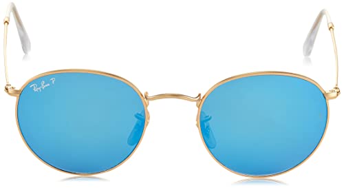 Ray-Ban RB 3447 Gafas de Sol, Matte Gold, 50 para Hombre