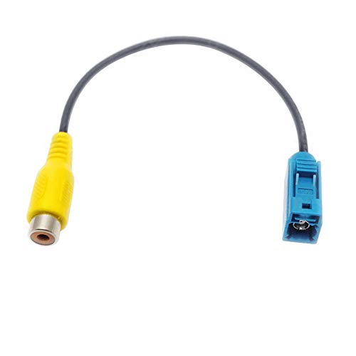 RED WOLF Cable adaptador Fakra para antena de coche, vídeo para cámara de visión trasera para Mercedes Blaupunkt Ford para Jaguar Range Rover