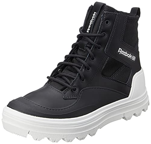 Reebok Club C Cleated Mid Zapatos de mujer LeatherLifestyle Casual Zapatillas GX7520 Nuevo, Night Black/Night Black/Chalk, 38.5 EU