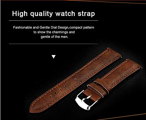 Reloj de hombre de cuarzo marrón Cortex para hombres famoso reloj de pulsera de cuarzo para regalo de negocios autism Awareness Watch