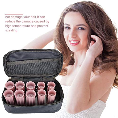 Rollos Hot Pod Hair Styling Tool 10 unidades Profesional Eléctrico Caliente Rodillo Curling Roll DIY Frisuren Hair Tube (Estilo Clásico)