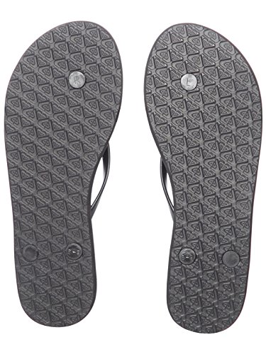 Roxy (ROY11) Viva-Flip-Flops For Women, Zapatos de Playa y Piscina Mujer, Black Black, 38 EU