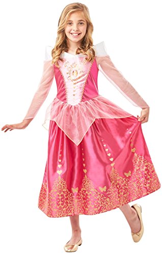 Rubies Official Disney Princess Sleeping Beauty Disfraz de gema, Color rosa, 9-10 (640715