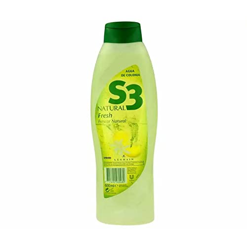 S3 Aqua de Colonia Natural Fresh 600 ml