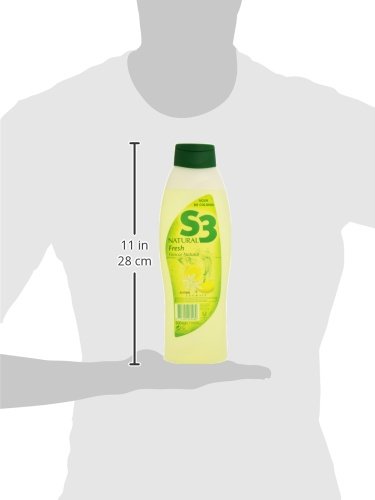 S3 Aqua de Colonia Natural Fresh 600 ml