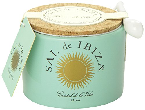 Sal de Ibiza Flor de sal cerámica ,125 gr