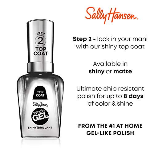 Sally Hansen Nail Polish Miracle Gel 445 Midnight Mood Żelowy lakier do paznokci bez konieczności użycia lampy UV/LED 14.7ml