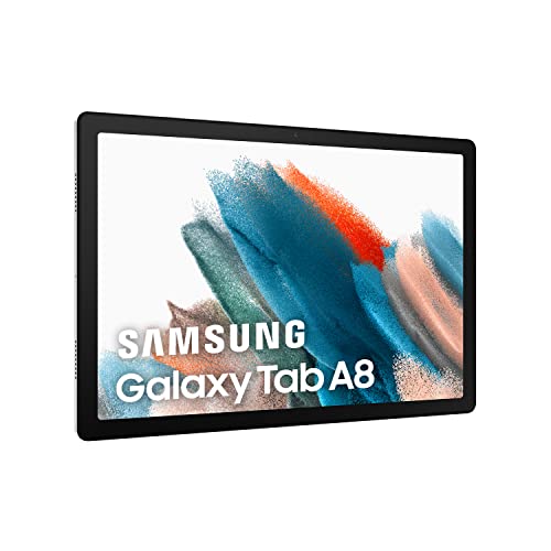 Samsung Galaxy Tab A8 - Tablet de 10.5”, 64GB, Wifi, Android, Color Silver (Versión Española)