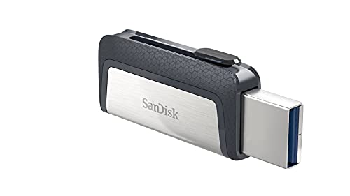 SanDisk Memoria Flash USB 256 GB para tu smartphone Android - Ultra Dual DriveType-C - USB 3.1