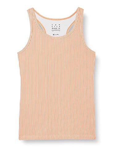 Sanetta Shirt Orange Ropa Interior, Mandarina, 128 para Niñas