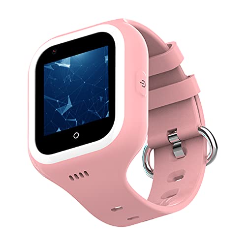 SaveFamily Iconic Plus 4G. Reloj Inteligente niño. Videollamada, Vídeo, Identifica Llamadas, Música, Bluetooth, App Store, Whatsapp. Reloj GPS niños, Cámara, SOS, Waterproof. Smartwatch niños Rosa