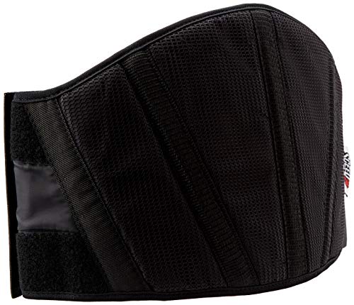 Sceed Faja Lumbar para Motorista, Negro, L