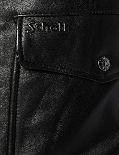 Schott NYC LC5331X Chaqueta, Ant.Black, L para Hombre