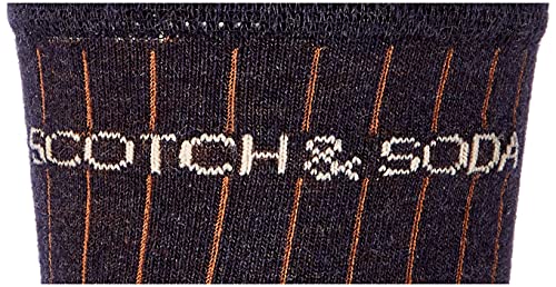 Scotch & Soda Gerippte Socken aus Baumwollmischung Calcetines, Combo A 0217, L para Hombre