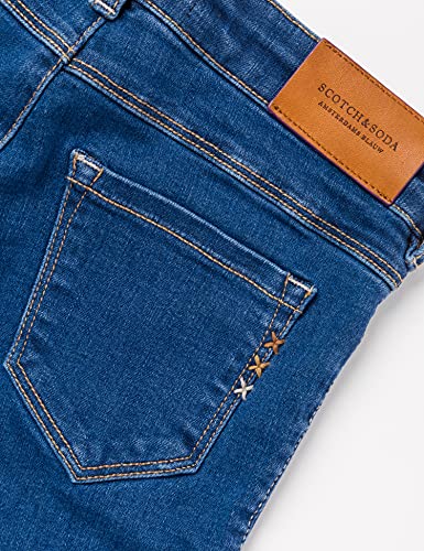 Scotch & Soda R´Belle La Milou-Organic Cotton Jeans, 3999 Fresh Sight, 4 para Niñas