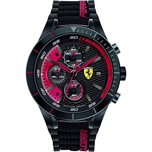 Scuderia Ferrari Reloj Cronógrafo para Hombre de Cuarzo con Correa en Silicona 0830260