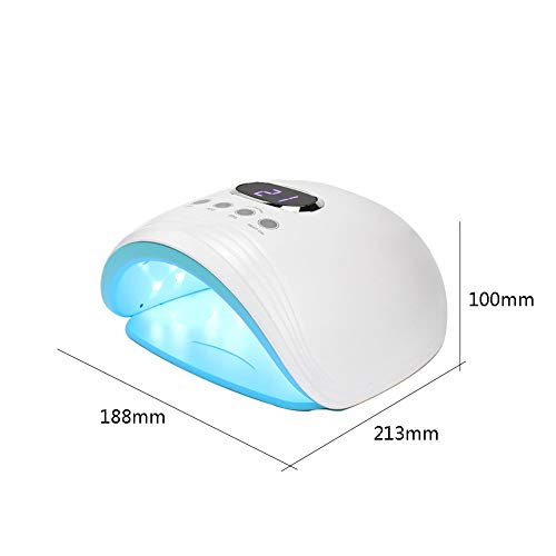 Secador De Uñas De Con Pantalla LED Y Temporizador De Ajuste Del Cuidado De Uñas Equipo 60W Gel LED Lámpara De Uñas