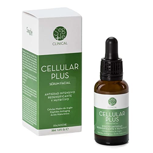 Segle Clinical | Serum Cellular Plus | Efecto Antiarrugas | Pieles Secas Y Maduras | Con Aceite De Argán y Rosa Mosqueta | 30ml