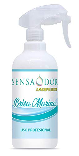 SENSAODOR, Ambientador en Spray 500 ml, Empresas, Negocio, Limpieza, Neutralizador, Quitaolor (Brisa Marina, 500)