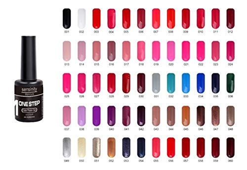 Sensinity manicura esmalte gel,UV/LED,One step color polish gel, Blanco 002