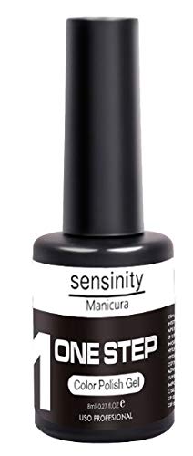 Sensinity manicura esmalte gel,UV/LED,One step color polish gel, Blanco 002