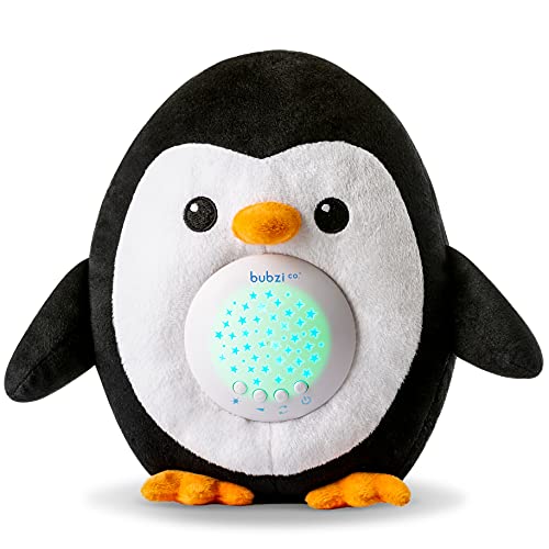 Sensor Activado Por el llanto Del Bebé Peluche Para Bebé Pingüino - Máquina de Ruido Blanco – Luz quitamiedos infantil – Regalo para Bebé Niña - Calmante del Sueño – Regalo para Recién Nacido