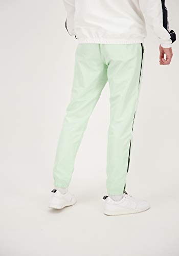 Sergio Tacchini Chándal Agave Tracksuit con bolsillos con cremallera para hombre, Egret/Spray, S