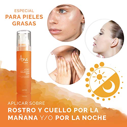 Serum Normalizador VITA-C BALANCED SKIN, 50 ml. Línea ANA IMAGINE. Verdimill