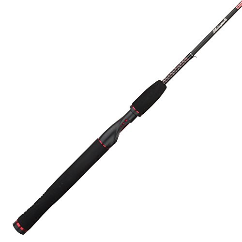 Shakespeare Ugly Stik - Caña de Pesca de lanzado ( Spinning, 6 pies (1,83 m), 2 Secciones ), Color Negro, Talla UK: 6 Ft