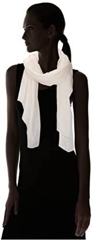 Sisley Scarf 6GZEWU00J Pashmina Shawl, White 903, Talla única (Pack de 2) para Mujer