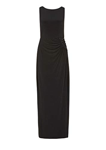 s.Oliver BLACK LABEL 70.911.81.3253 Vestido de Fiesta, Negro (Forever Black 9999), 40 (Talla del Fabricante: 38) para Mujer