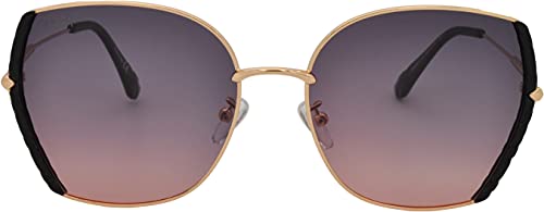 SQUAD Gafas de sol mujer adulto polarizadas El diseño genial Fashion Mariposa con 100% protección UV400 Lentes degradadas
