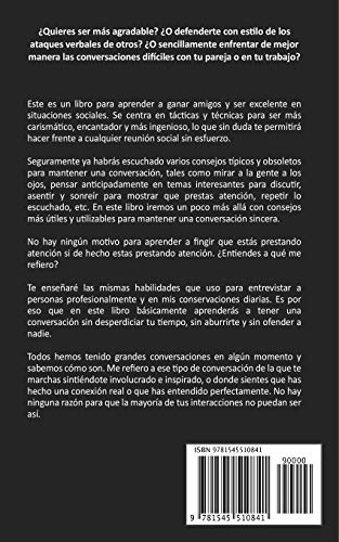 Tácticas de conversación para principiantes para agradar, discutir y defenderse: Cómo iniciar una conversación, agradar, argumentar y defenderse: 3 (Indispensables de comunicación y persuasión)