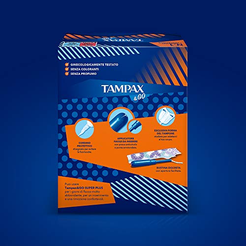 Tampax &Go Super Plus X18-140 g