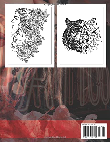 Tattoo Coloring Book: A Brilliant Way for Adults to Have Fun Coloring Complex and Unique Designs!