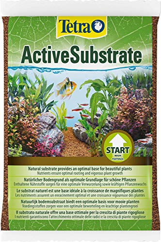 Tetra ActiveSubstrate (suelo natural de minerales de arcilla neutros al agua, alternativa a las piñas de acuario)