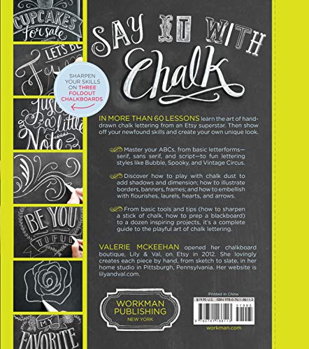 The Complete Book of Chalk Lettering: Create & Develop Your Own Style