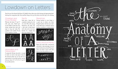 The Complete Book of Chalk Lettering: Create & Develop Your Own Style