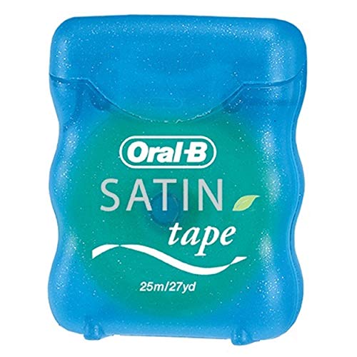 THREE PACKS of Oral B Satin Tape Mint by Oral-B