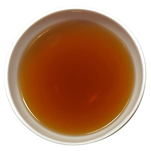 TIA BLENDA - TÉ ROJO PU-ERH (100 g) - Mezcla Exclusiva de Pu-erh Imperial Premium, JENGIBRE y CANELA. Té en hojas. 40 - 50 tazas. Presentación premium en lata. Loose Tea Caddy.