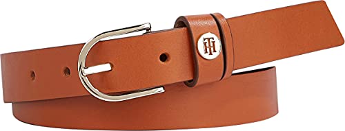 Tommy Hilfiger Classic Belt 2.5, Cinturón para Mujer, Marrón (Cognac), 85